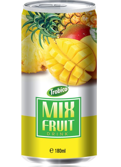 705 Trobico Mix fruit drink alu can 180ml